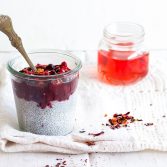 Chia Pudding mit Beerenmarmelade {vegan, low carb, glutenfrei} - 6-2