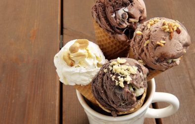 Low carb Schokoladen Eis | zuckerfreie Nicecream ohne Eismaschine