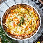 Low carb Kürbis Quiche glutenfrei
