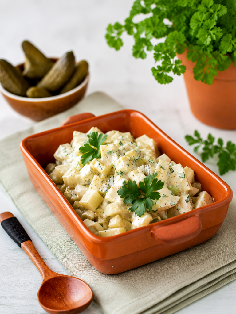 Falscher Kartoffelsalat Kohlrabi
