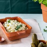Kohlrabi Mayonnaise Salat - Falscher Kartoffelsalat
