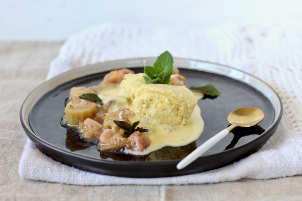 Vanille Eis ohne Zucker | low carb & glutenfrei