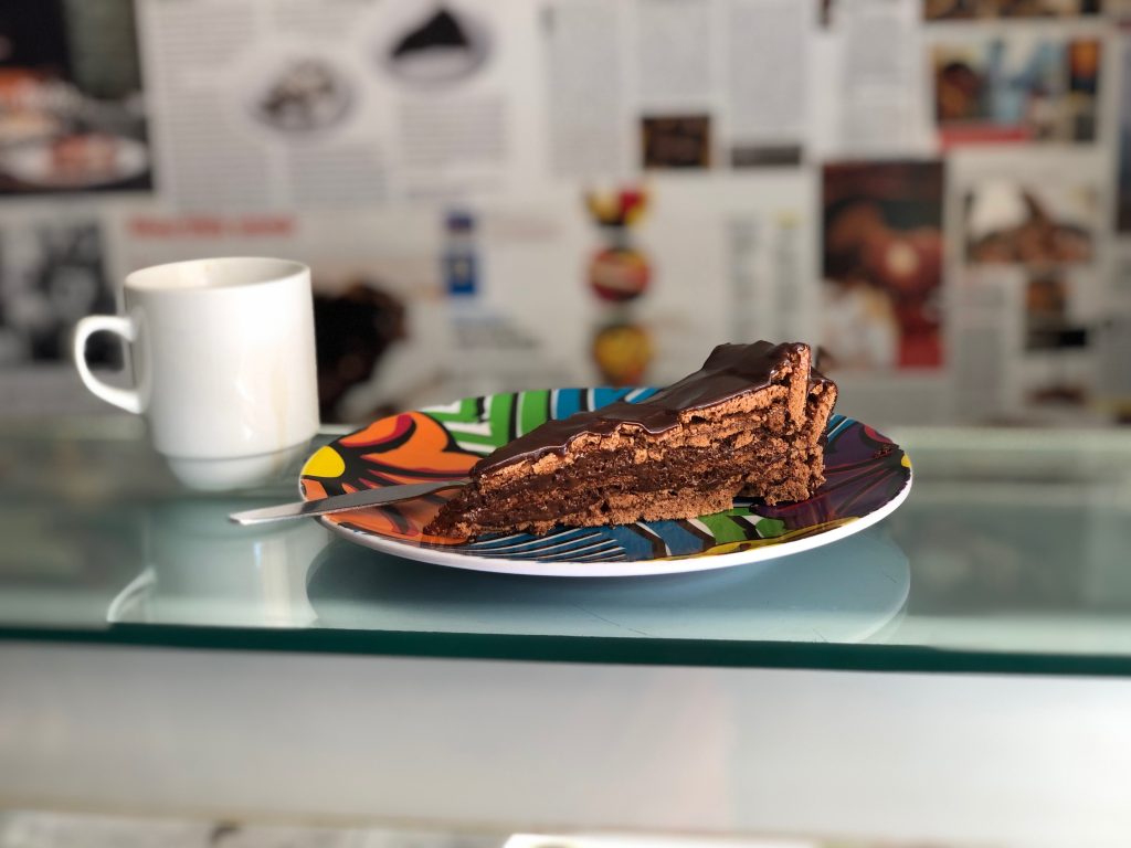 Schokoladen Kuchen in Lissabon