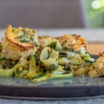 Low carb Nudeln | Zoodles mit Tiroler Garnelen