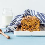 Low carb Kürbis Schoko Brot mit Mandeln