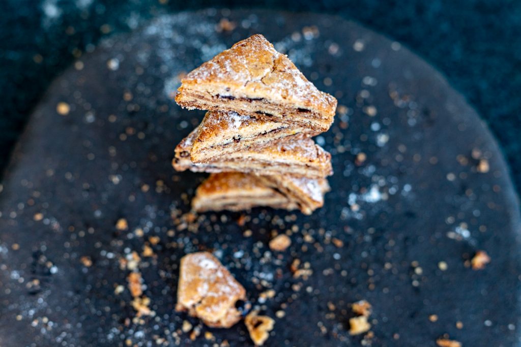 Low carb Schoko Nuss Ecken | zuckerfreie &amp; glutenfreie Zebra Kekse