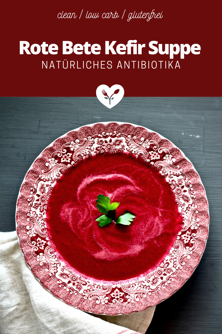 Rote Bete Kefir Suppe