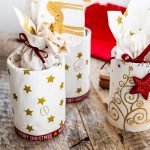 Upcycling Dosen zum Adventskalender