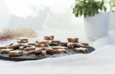 Vegane low carb Zimtsterne