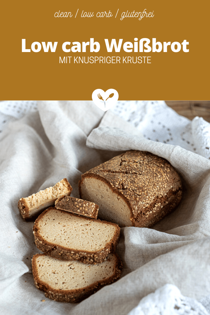 Low carb Weißbrot mit knuspriger Kruste