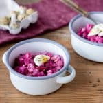 Gesunder Heringssalat mit Roter Bete