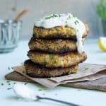 Low carb Kohlrabi Karotten Laibchen