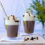Low carb Caramel Frappuccino