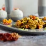 Schnelles Kürbis Zucchini Curry indischer Art