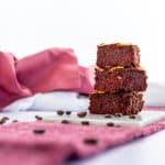 Low carb Brownies mit Roter Bete