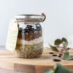 Low carb Brötchen Backmischung im Glas