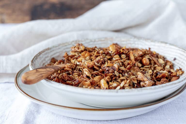 Zuckerfreies Knusper Müsli (low carb & glutenfrei)