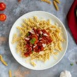 Low carb Pasta Arrabbiata