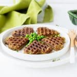 Gesunde Erbsen Waffeln | Fingerfood für Babys & die ganze Familie