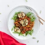 Orientalischer low carb Grillgemüse Salat (vegan)