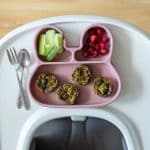 Vegane low carb Brokkoli Kartoffel Taler (glutenfrei)