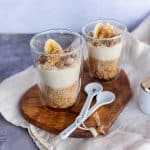 Veganer low carb Kaffee Porridge (zuckerfrei & glutenfrei)