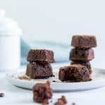 Low carb Schoko Kaffee Kekse (zuckerfrei & glutenfrei)