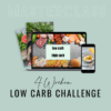 4 Wochen low carb Challenge