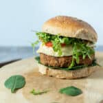 Low carb Cheese Burger (vegetarisch & glutenfrei)
