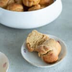 Zuckerfreie Dinkel Brioche Knöpfe