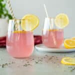 Zuckerfreie Lavendel Limonade