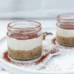 Low carb Overnight Tiramisu Oats (vegan, zuckerfrei & glutenfrei)