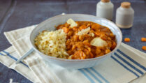 Afrikanischer Erdnuss Karotten Eintopf (vegan, low carb & glutenfrei)