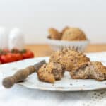 Buchweizen Buttermilch Weckerl (glutenfrei, low carb, hefefrei)