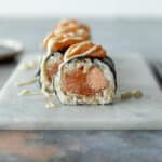 Regionales Sushi mit Spicy Mayo (low carb & glutenfrei)