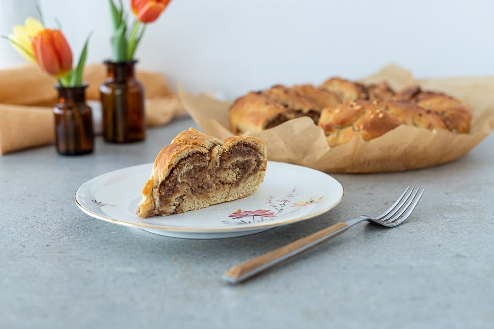 Zuckerfreier Dinkel Nuss Kranz Zuckerfreier Dinkel Nuss Kranz