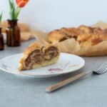 Zuckerfreier Dinkel Nuss Kranz