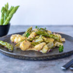 Cremige Gnocchi Spargel Pfanne (glutenfrei & low carb)