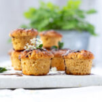 Saftige low carb Zucchini Muffins (zuckerfrei & glutenfrei)