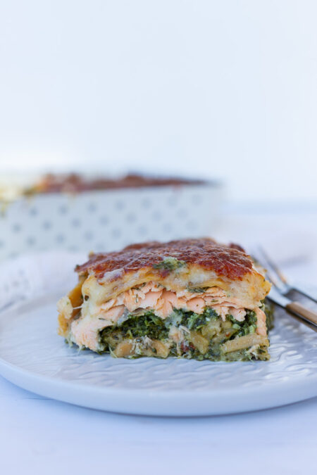 Spinat Lachs Lasagne Ohne Bechamel
