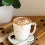 Zuckerfreier Pumpkin Spice Latte (vegan)