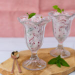 Schnelle Erdbeer Creme (zuckerfrei, glutenfrei, low carb)