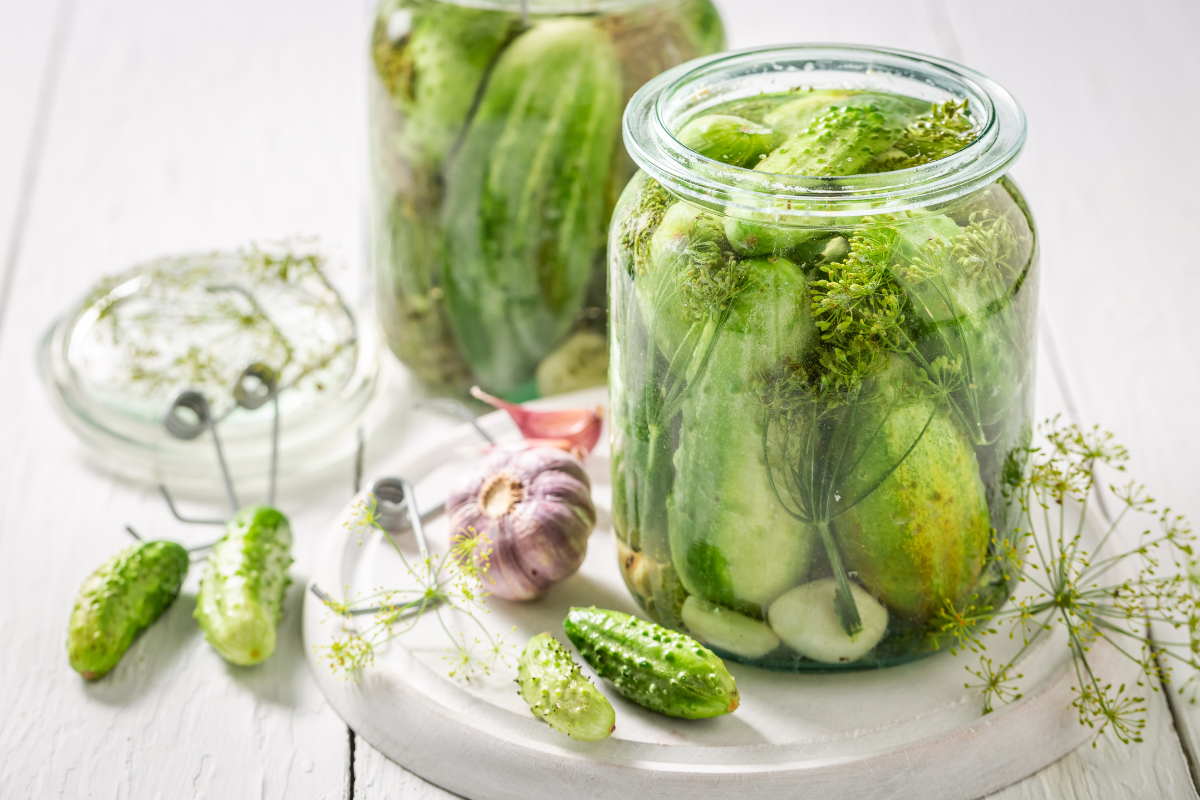 Essiggurken ohne Zucker selber machen