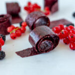 Zuckerfreies Fruchtleder (fruit roll ups)