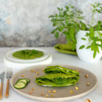 Spinat Tortillas (low carb & glutenfrei)