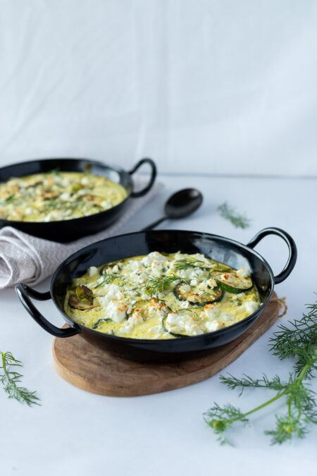 Griechischer Zucchini Auflauf (low carb &amp; glutenfrei)