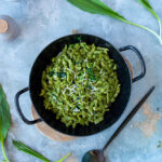 Gesunde Bärlauch-Spätzle mit Joghurt & Buchweizen