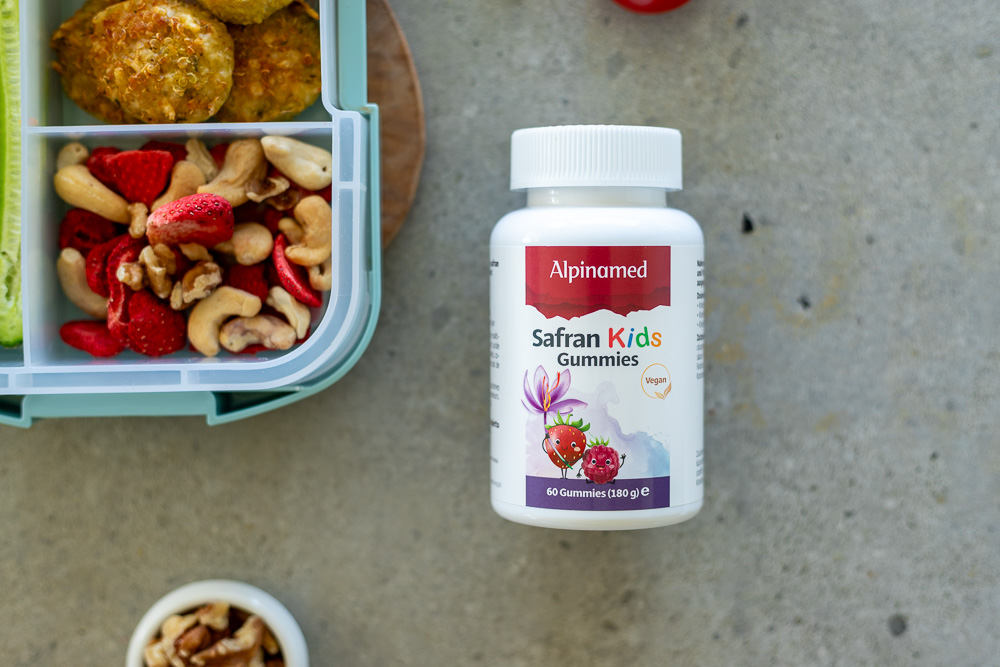 Gesunde Jausenbox (Safran Kids Gummies) © Lisa Shelton-2