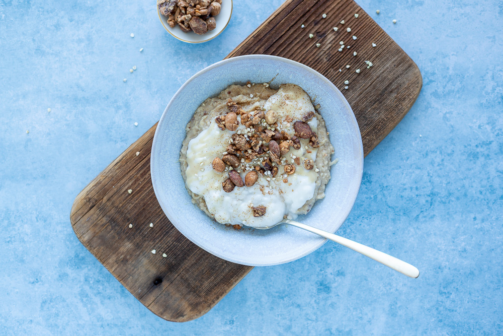 Cremiger Nuss Porridge