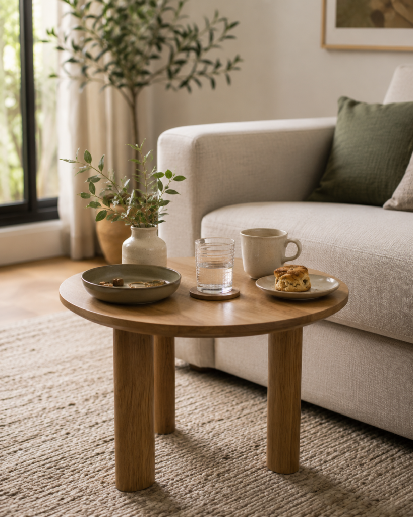 Dekotipps für kleine Couchtische: Wie sich Essen, Wohnen und Stil sinnvoll verbinden lassen